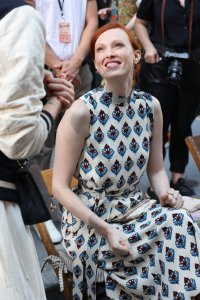 Front row at Tory Burch  RTW Spring 2022