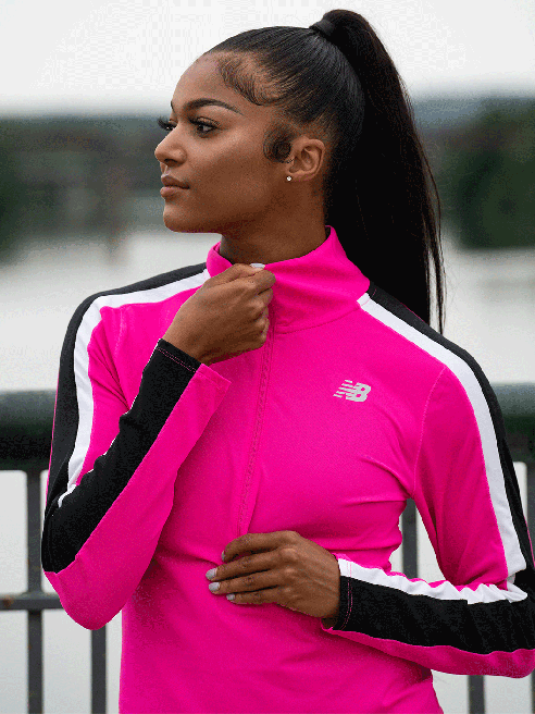 New Balance took to Amazon’s fashion influencer platform this week to shine the spotlight not just on its fall workout fashion but on powerhouse athletes, too.