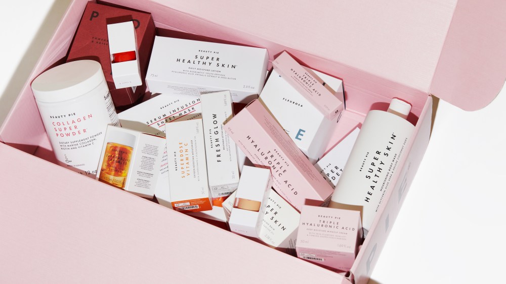 A Beauty Pie campaign image