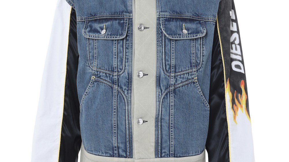 The second chapter of Diesel x Diesel, a conceptual archival capsule collection, has a distinct ’90s look and feel.