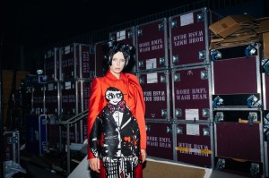 Backstage at AZ Factory RTW Spring 2022