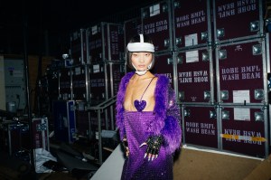 Backstage at AZ Factory RTW Spring 2022