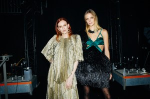 Backstage at AZ Factory RTW Spring 2022