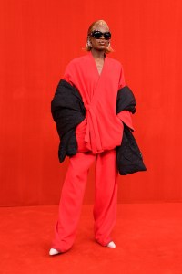 Front row at Balenciaga RTW Spring 2022