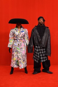 Front row at Balenciaga RTW Spring 2022