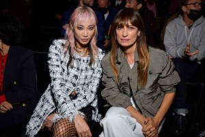Front row at Chanel RTW Spring 2022