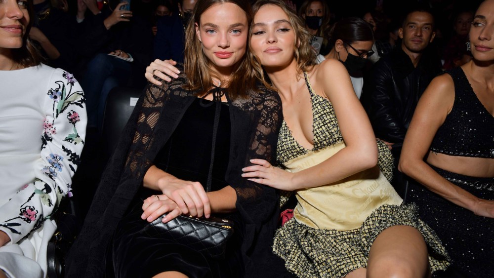Front row at Chanel RTW Spring 2022