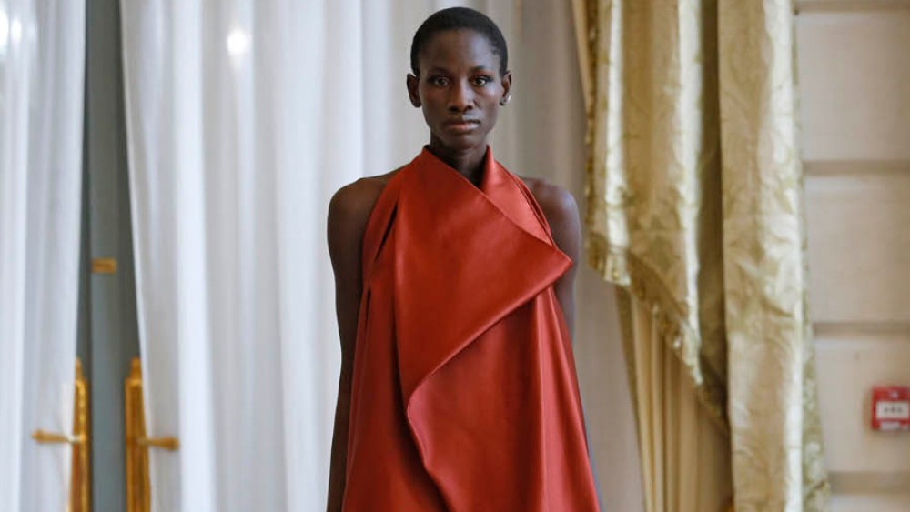 A design from Ralph Rucci’s fall 2019 haute couture collection.