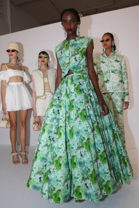 Backstage at Giambattista Valli RTW Spring 2022
