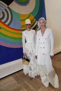 Backstage at Giambattista Valli RTW Spring 2022