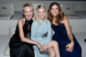 Sharon Stone, Celina Locks, and Roberta Armani