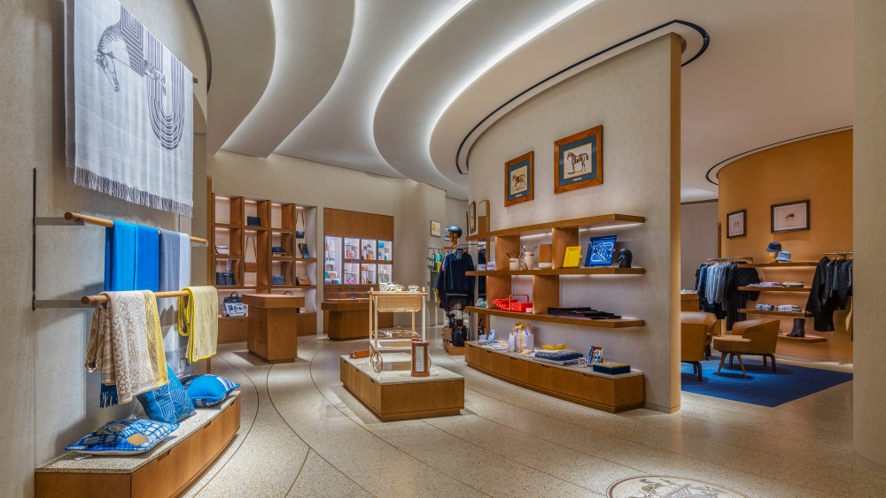 The Hermès store in Shenzhen, China.