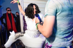 The scene at Hulaween.