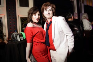 Krysta Rodriguez and Benjamin Rautiala