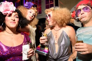 The scene at Hulaween.