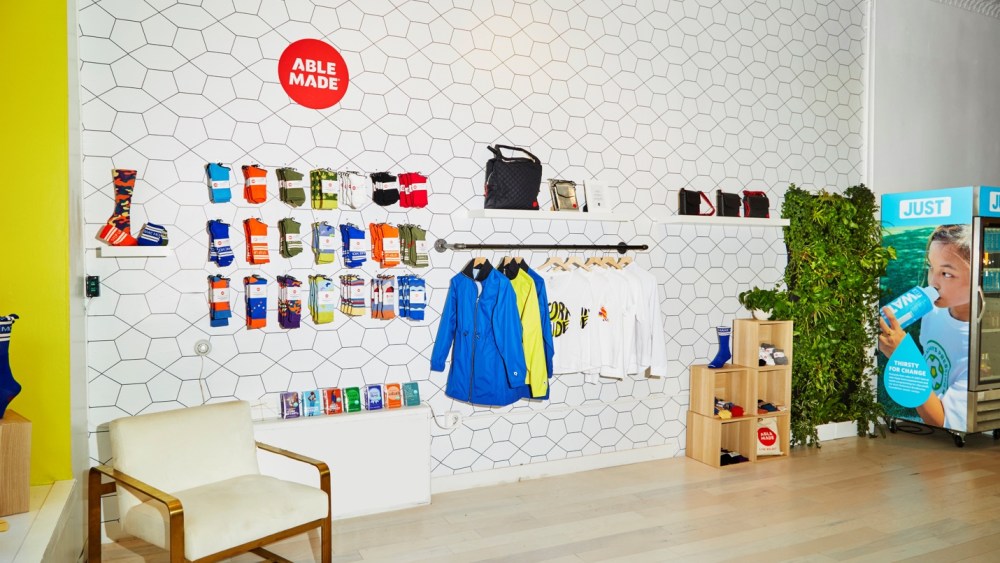 Able made, sustainability, store, soho
