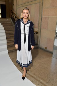 Front row at Miu Miu RTW Spring 2022