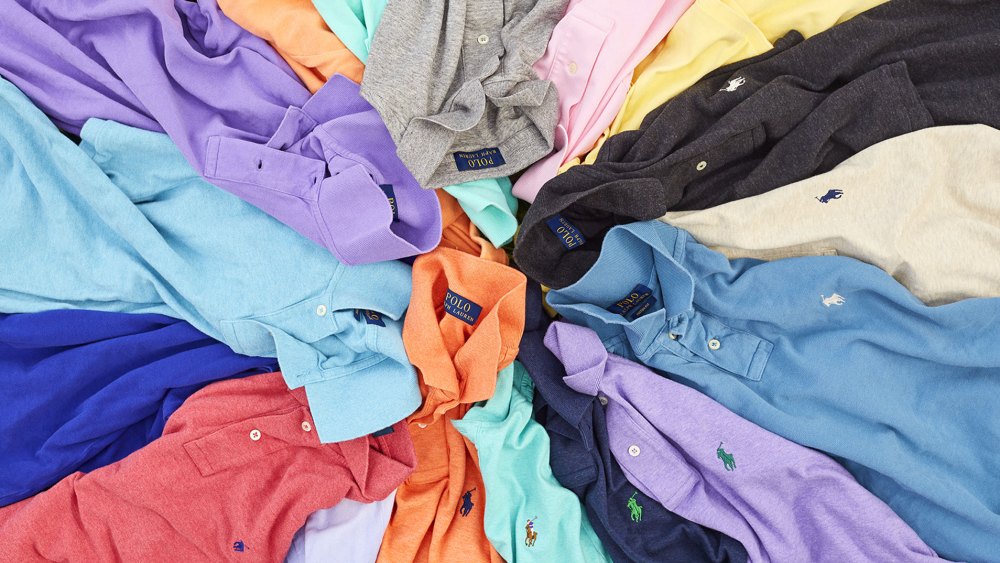 Ralph Lauren Polo shirts.
