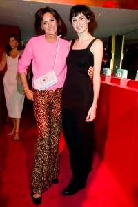 Ines de la Fressange and Nine dÕUrso