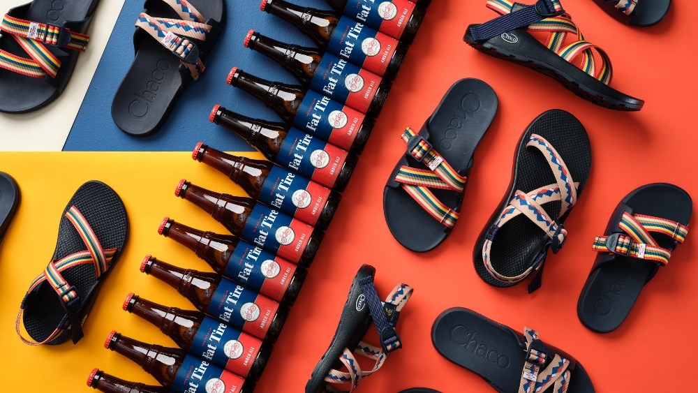 Chaco debuted two new versions of the Classic Z/1 and the Chillos slide with New Belgium Brewing.