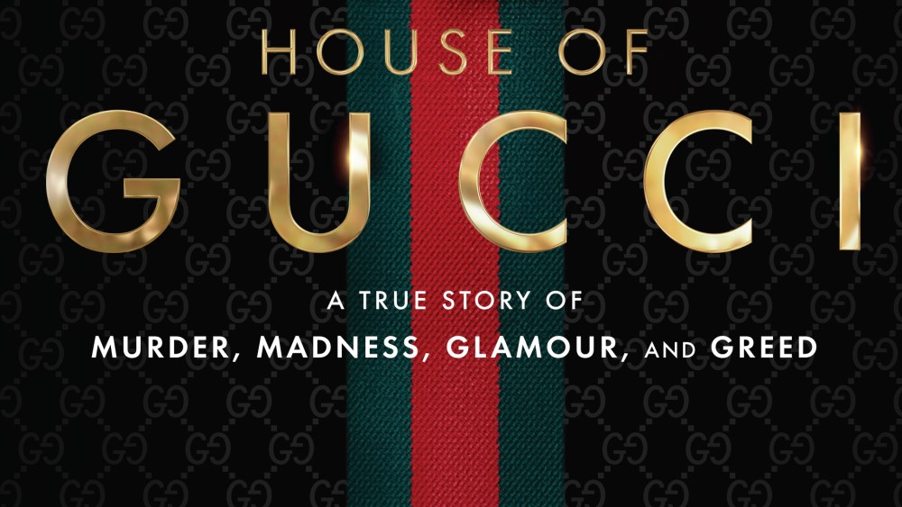 The new book cover for "House of Gucci."