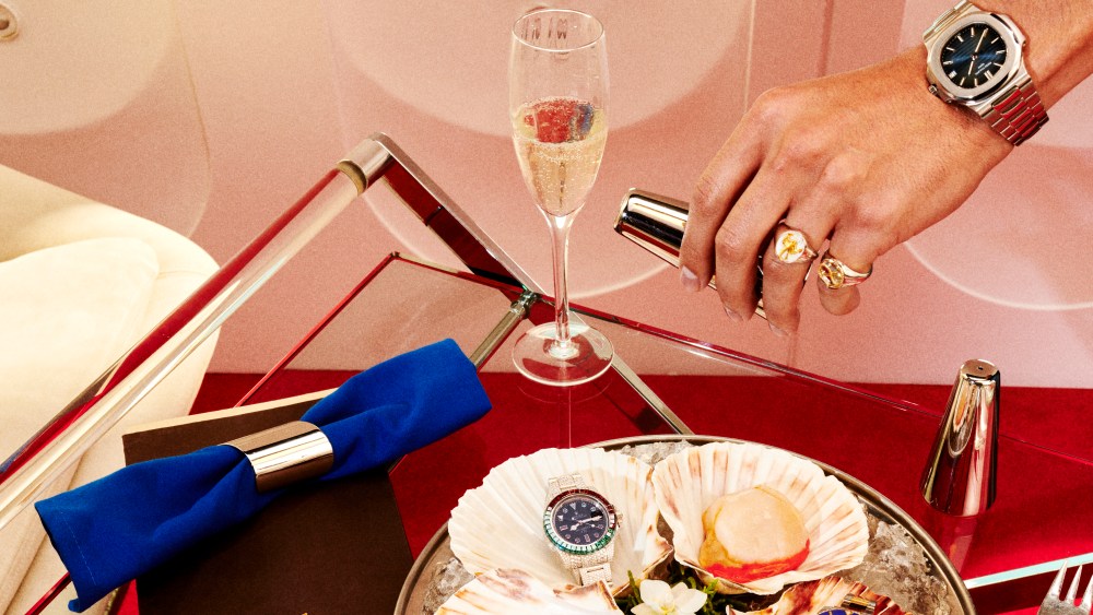 From Browns' 2021 Gift Guide, gold signet rings from the retailer's horoscope collection with Foundrae, alongside luxury timepieces.