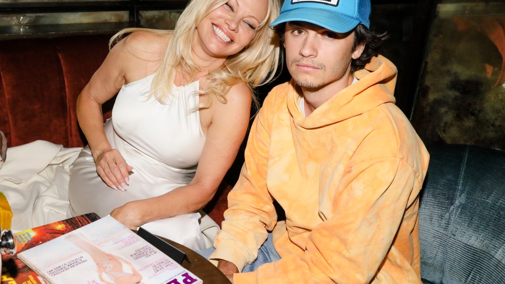 Pamela Anderson and Dylan Jagger Lee