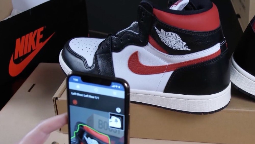 Entrupy is beta testing its Entrupy Sneaker Authentication app
