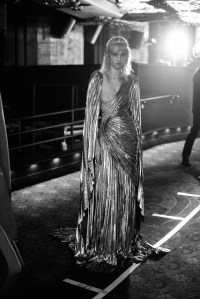 Backstage at the Gucci Spring 2022 Love Parade in Los Angeles