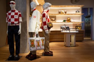 The Louis Vuitton Men's Store in Miami, Florida