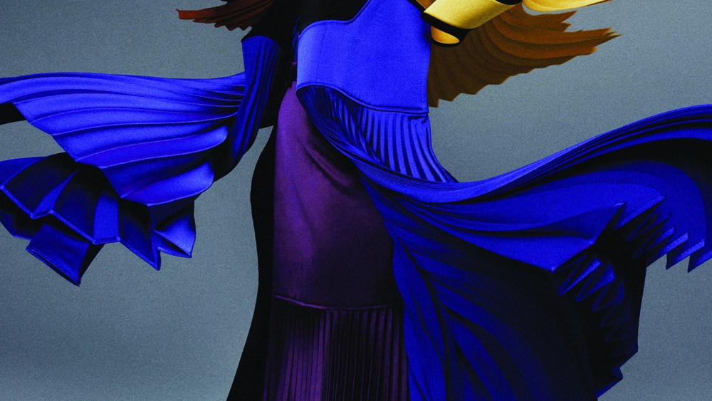An ensemble by the London-based designer.