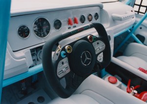 Virgil Abloh's collaboration with Mercedes.