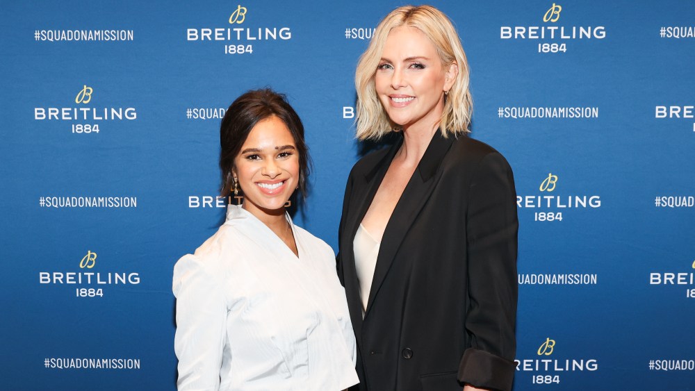 Charlize Theron, Misty Copeland at Breitling NYC Flagship Reopening