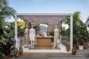 The Dioriviera pop-up at the Cheval Blanc hotel in St. Barths.