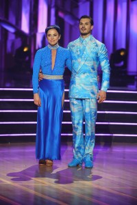 DANCING WITH THE STARS - "Britney Night" - The 14 celebrity and pro-dancer couples emerge "Stronger" than ever as they return to the ballroom for "Britney Night" where they will dance "Till the World Ends," live on MONDAY, OCT. 4 (8:00-10:00 p.m. EDT), on ABC. (ABC/Christopher Willard)
MELANIE C, GLEB SAVCHENKO