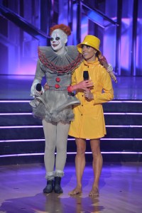 DANCING WITH THE STARS - "Horror Night" - It's "Horror Night" on "Dancing with the Stars," and viewers are in for a real treat as the remaining couples Monster Mash their way back to the ballroom for a fang-tastic night as they compete another week for the coveted Mirrorball Trophy. The Halloween-themed episode airs live, MONDAY, OCT. 25 (8:00-10:00 p.m. EDT), on ABC. (ABC/Eric McCandless)JOJO SIWA, JENNA JOHNSON