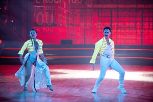 DANCING WITH THE STARS - ÒQueen NightÓ Ð They will rock you! ItÕs Queen Night on ÒDancing with the Stars,Ó and the nine remaining couples return for another week in the ballroom to compete for the coveted Mirrorball Trophy live, MONDAY, NOV. 1 (8:00-10:00 p.m. EDT), on ABC. (TV-PG, L) Watch episodes on demand and on Hulu the day following their premieres. (ABC/Eric McCandless) SUNI LEE, SASHA FARBER