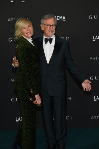 Kate Capshaw and Stephen Spielberg