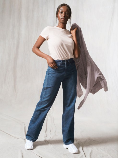 Though jeans were relegated to the back of the closet during quarantine, Lyst named Levi's loose fit jeans the most-wanted item of 2021.