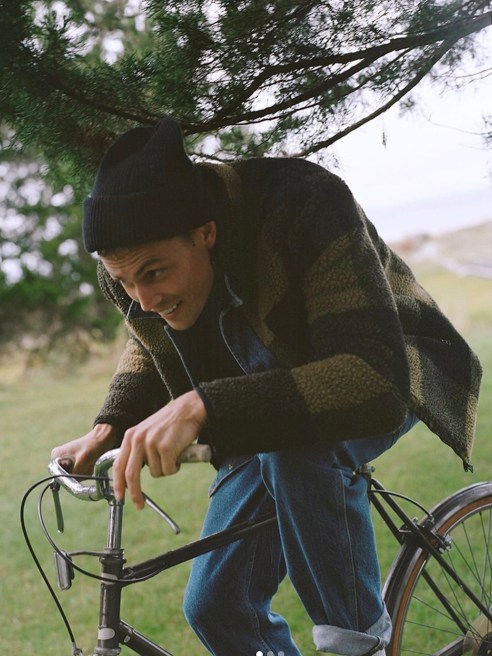 Lucky Brand will drop a small batch Made in America collection with Vidalia Mills in Summer 2022 comprised of three jeans for men.