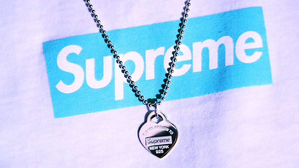 A preview of the Supreme x Tiffany & Co collaboration
