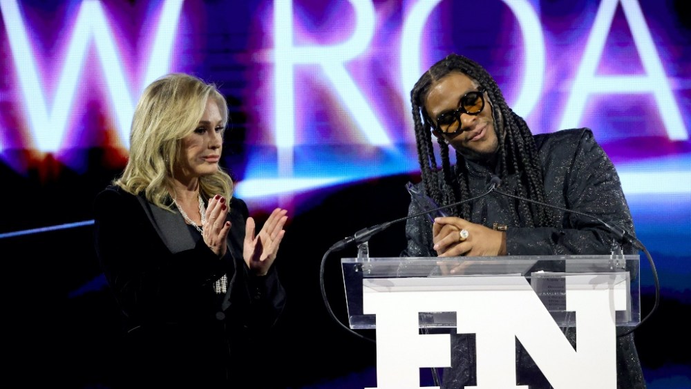 law roach, kathy hilton, fnaa 2021, fnaa style influencer of the year