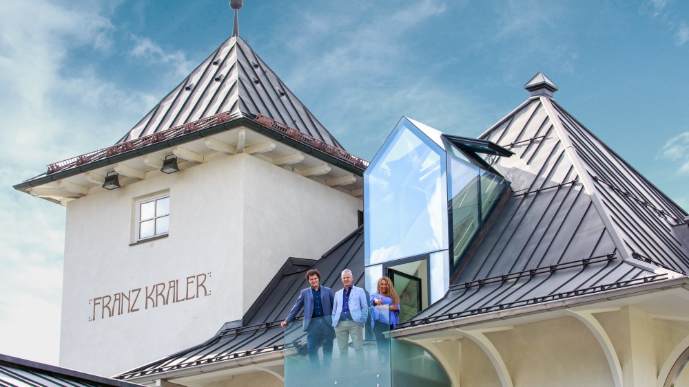 Alexander, Franz and Daniela Kraler.