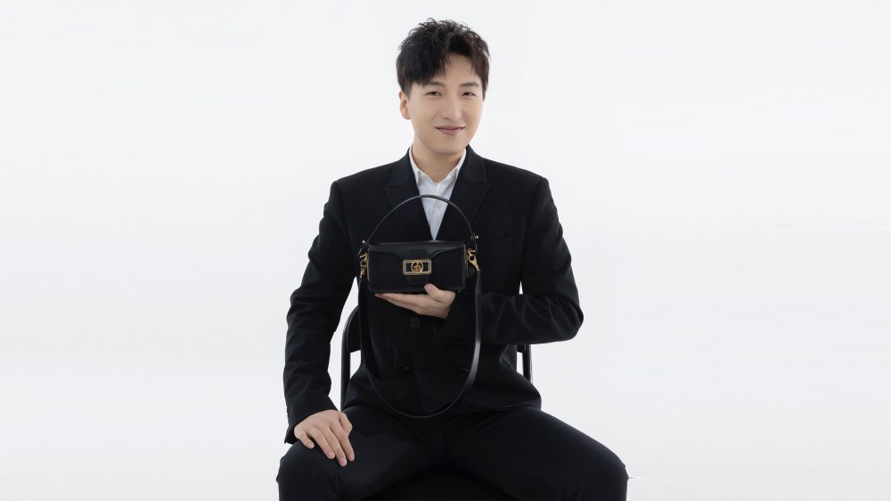 Mr.Bags with a Lanvin limited edition Pencil Bag