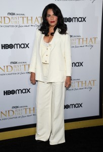 Sarita Choudhury attends the premiere of HBO's "And Just Like That" at the Museum of Modern Art on Wednesday, Dec. 8, 2021, in New York. (Photo by Evan Agostini/Invision/AP)