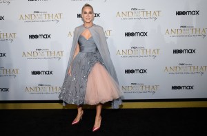 Sarah Jessica Parker attends the premiere of HBO's "And Just Like That" at the Museum of Modern Art on Wednesday, Dec. 8, 2021, in New York. (Photo by Evan Agostini/Invision/AP)