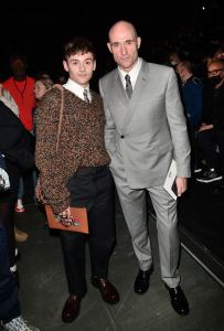 Tom Daley and Mark Strong
