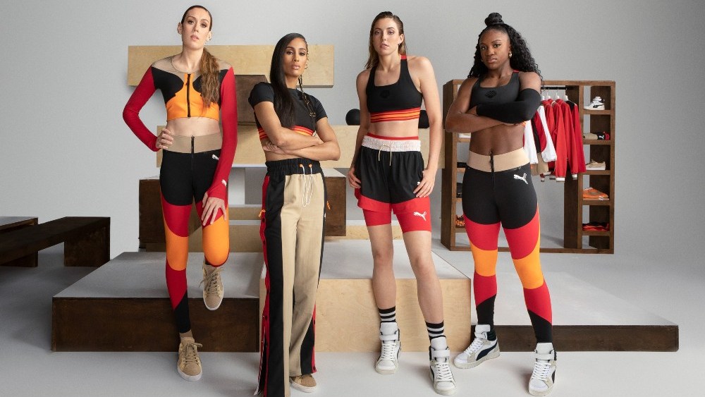 Puma's High Court collection includes tops, pants, shorts and hoodies.