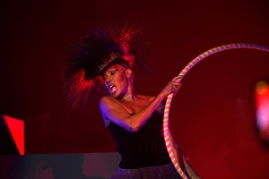 Grace Jones performs