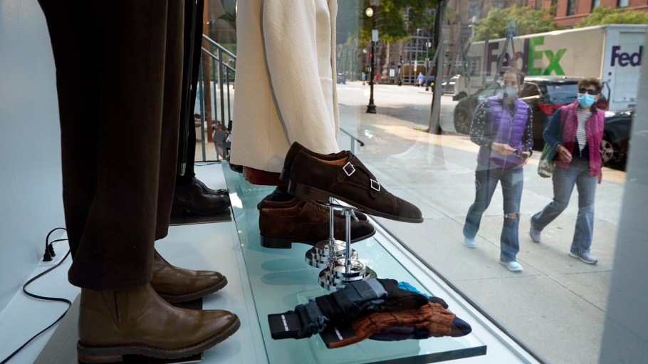 Consumer spending on clothing and footwear fell in November, ending a three-month growth streak, the Bureau of Economic Analysis reported.